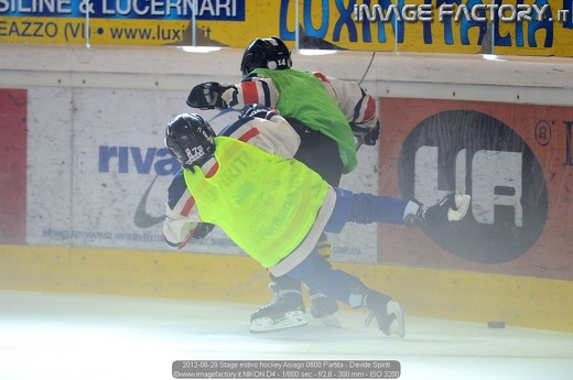 2012-06-29 Stage estivo hockey Asiago 0600 Partita - Davide Spiriti